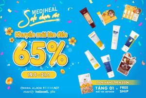 TẾT LEN LỎI QUA CÂY MAI ĐẦU NGÕ LÌ XÌ MEDIER KHUYẾN MÃI SIÊU ĐỎ