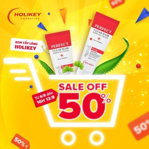 ƯU ĐÃI 50% KEM TẨY LÔNG HOLIKEY