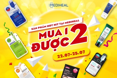 22/07 - 25/07 DEAL HÈ HẤP - DẪN MUA 1 ĐƯỢC 2